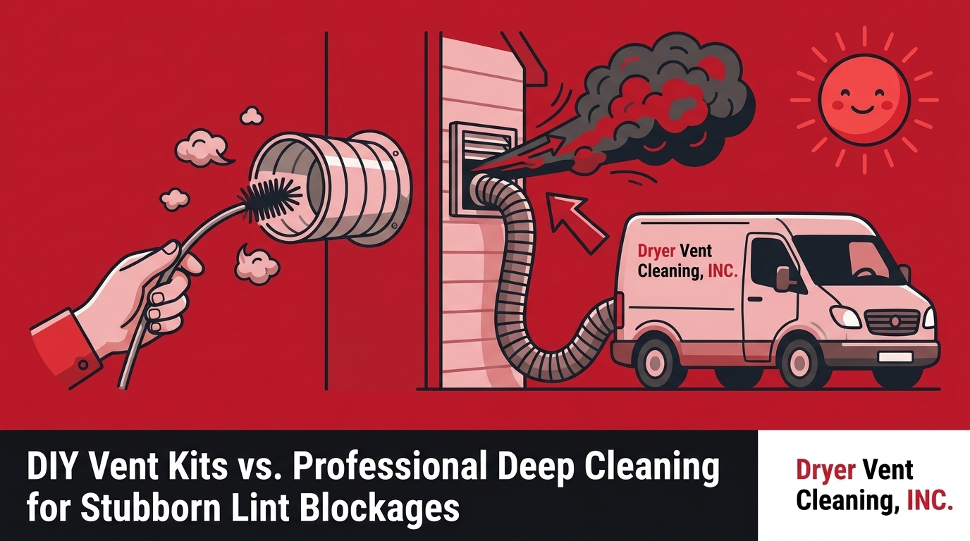 DIY Vent Kits vs. Professional Deep Cleaning for Stubborn Lint Blockages — featured image