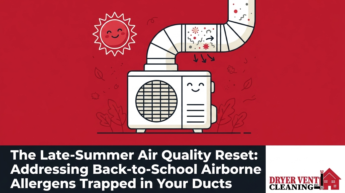 The Late-Summer Air Quality Reset: Addressing Back-to-School Airborne Allergens Trapped in Your Ducts — featured image