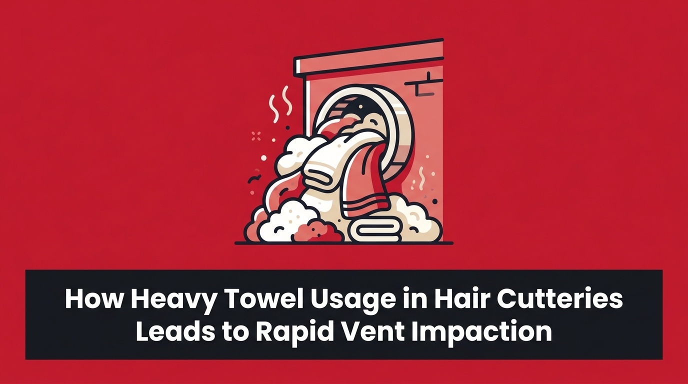 How Heavy Towel Usage in Hair Cutteries Leads to Rapid Vent Impaction — featured image