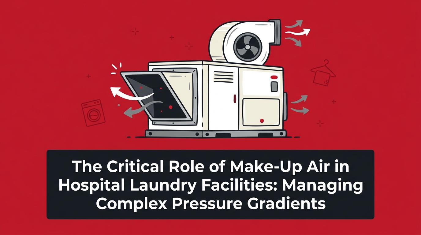 The Critical Role of Make-Up Air in Hospital Laundry Facilities: Managing Complex Pressure Gradients — featured image