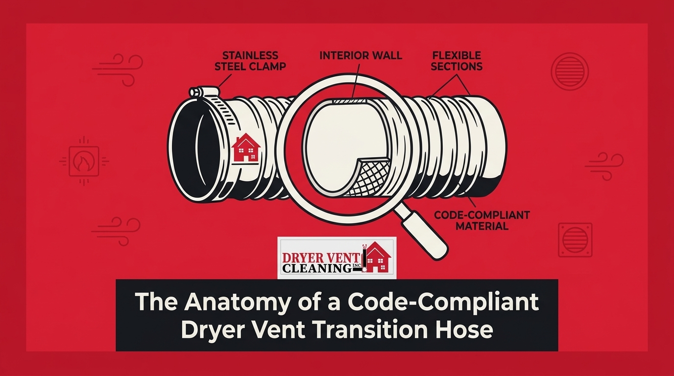 The Anatomy of a Code-Compliant Dryer Vent Transition Hose — featured image